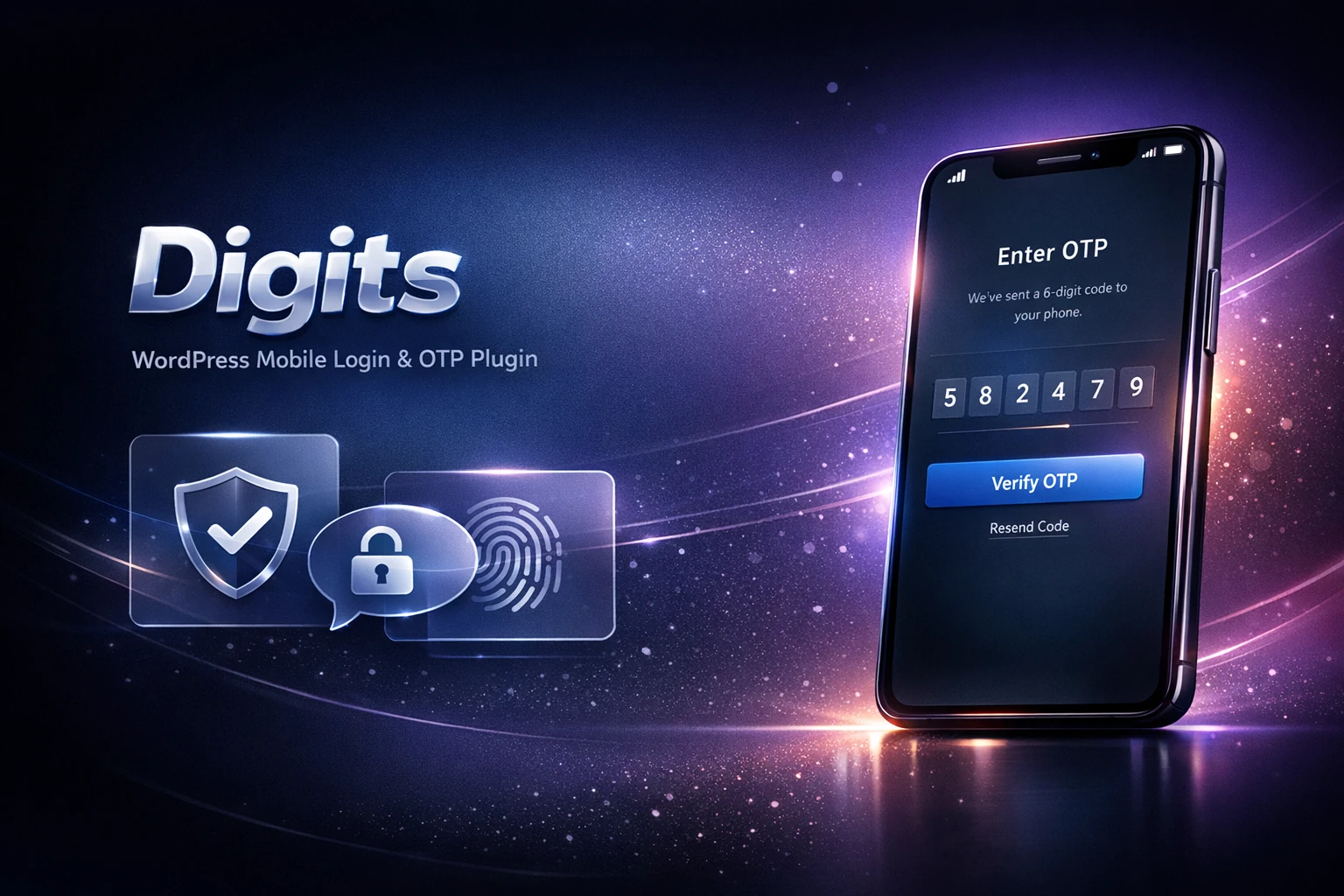 digits افزونه Digits وردپرس | ورود و ثبتنام با شماره موبایل - Image 1